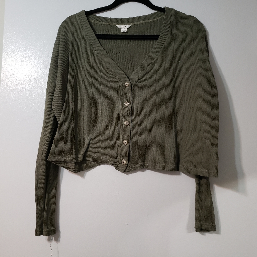 Aero Cropped Thermal long sleeve